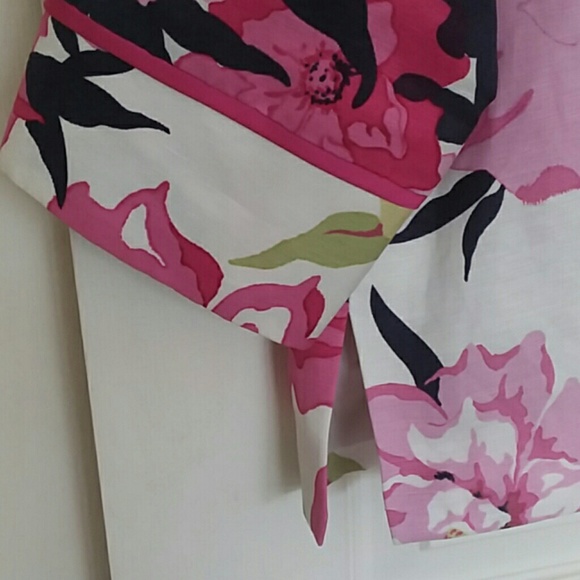 Silk Open Front Jacket - Picture 3 of 8